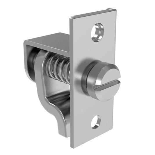 43-1-13-0 | Compression Latch, Self-Adjusting, Steel, Zinc Plated, Bright Chromate