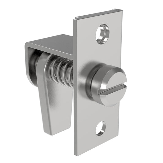 43-1-14-0 | Compression Latch, Self-Adjusting, Steel, Zinc Plated, Bright Chromate