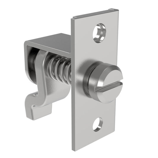 43-1-15-0 | Compression Latch, Self-Adjusting, Steel, Zinc Plated, Bright Chromate