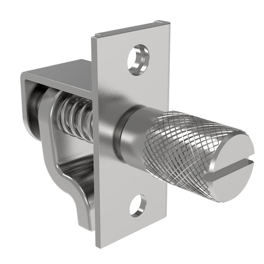 43-1-4-0 | Compression Latch, Self-Adjusting, Steel, Zinc Plated, Bright Chromate