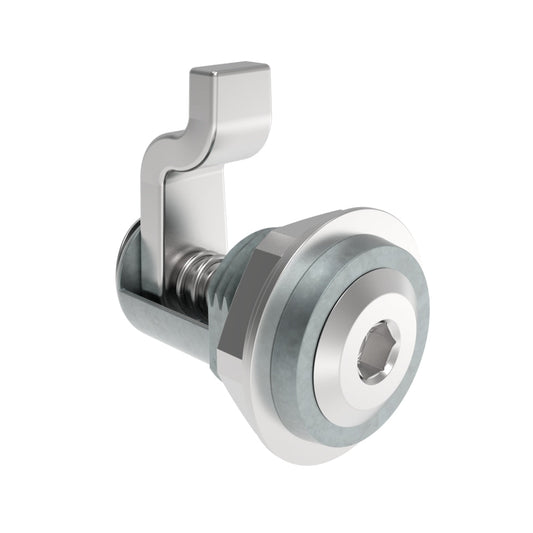 48-81-R | Compression Latch, Self-Adjusting, Zinc Alloy, Chemical Protective Film, Silver