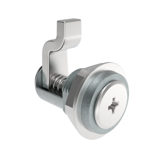 48-91-R | Compression Latch, Self-Adjusting, Zinc Alloy, Chemical Protective Film, Silver
