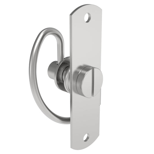 57-10-103-10 | Compression Latch, Self-Adjusting, Steel, Zinc Plated, Bright