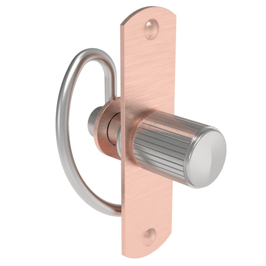 57-10-202-50 | Compression Latch, Self-Adjusting, Steel, Copper Plated, Bright