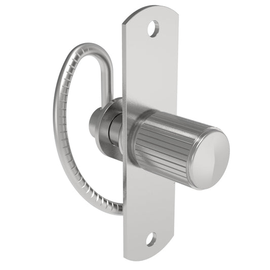 57-10-211-10 | Compression Latch, Self-Adjusting, Steel, Zinc Plated, Bright