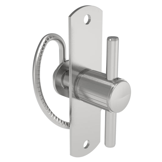 57-10-311-10 | Compression Latch, Self-Adjusting, Steel, Zinc Plated, Bright