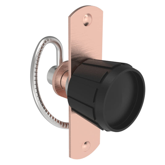 57-10-412-50 | Compression Latch, Self-Adjusting, Steel, Copper Plated, Bright