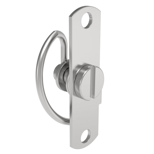 57-20-101-10 | Compression Latch, Self-Adjusting, Steel, Zinc Plated, Bright