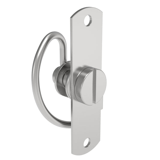 57-30-101-10 | Compression Latch, Self-Adjusting, Steel, Zinc Plated, Bright