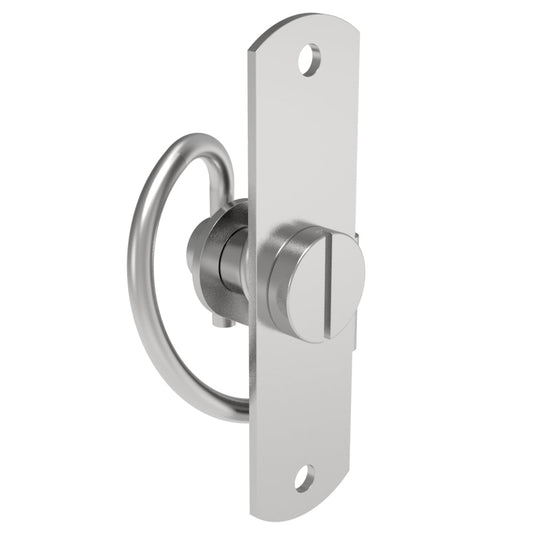 57-40-101-10 | Compression Latch, Self-Adjusting, Steel, Zinc Plated, Bright