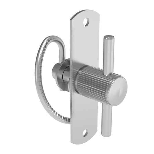 57-40-311-10 | Compression Latch, Self-Adjusting, Steel, Zinc Plated, Bright
