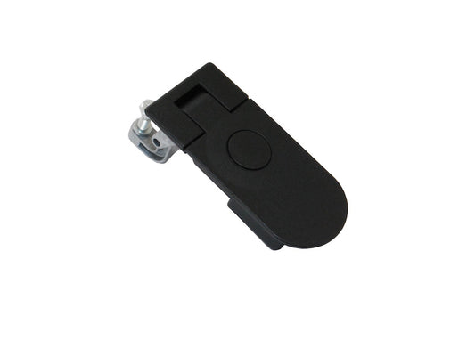 C5 Lever Latch, key locking, 14-29mm Grip, Black Powder Coated