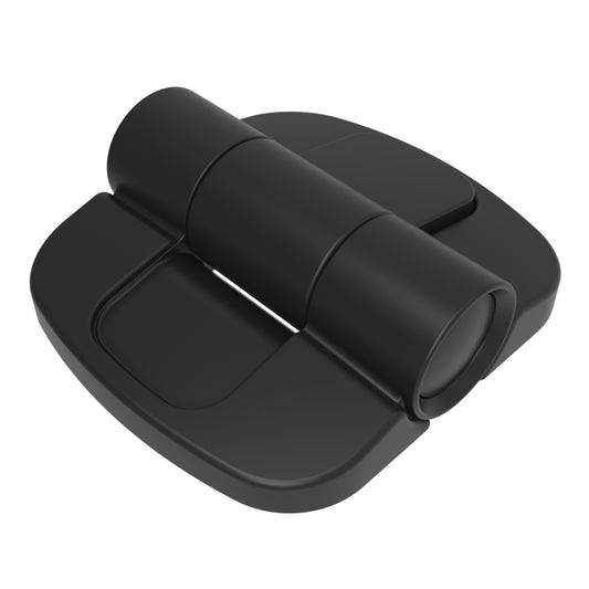 C6-220 | Positioning Hinge, Free Swinging (No Detents), Stainless Steel Detent Tube, Natural, Black
