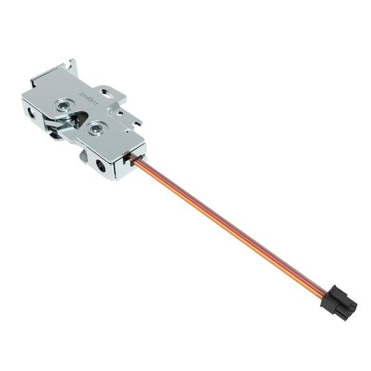 Rotary Push-to-Close Latch, Medium Size, Single Stage, Bottom