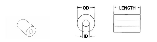 #6 Nylon Spacer