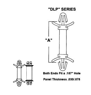 DLP Series Printed Circuit Board Supports