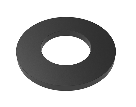 RETAINER PUSH-ON, Black nylon