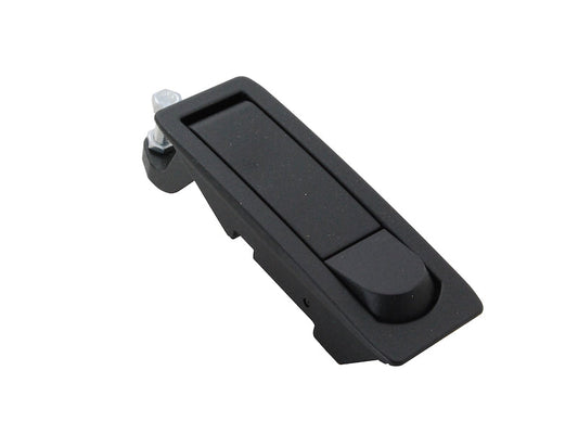 C2 Lever Latch, 1mm-24mm (.04-.95) Grip Range, Non Locking w/Raised Trigger, Black Powder Coated