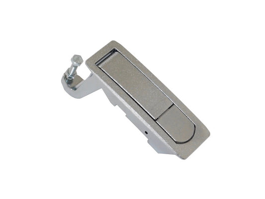 C2 Lever Latch, 23mm-46mm (.91-1.81) Grip Range, Non Locking w/Flush Trigger, Textured Chrome