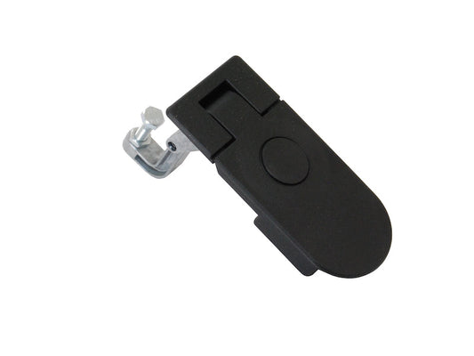C5 Lever Latch, non locking, 45-57mm Grip, Black Powder Coated