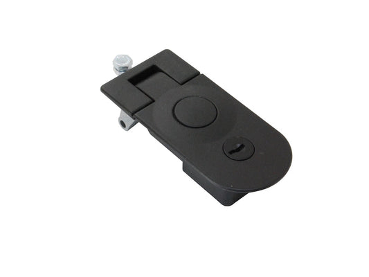 C5 Lever Latch, key locking, 14-29mm Grip, Black Powder Coated