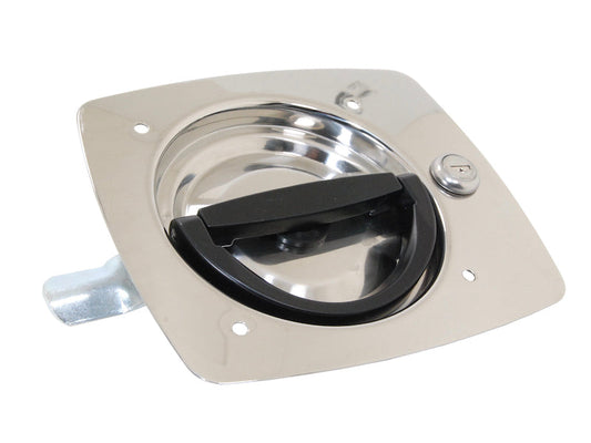 Folding D-Handle Latch, FD448-3-SS-LH-1250