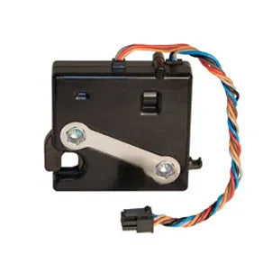 R4-EM-64-161 | Electronic Rotary Push-to-Close Latch, Delayed Relock, Without Latch Status Microswitch, Non-sealed Connector, M5 X 0.8, PC/ABS Blend, 0