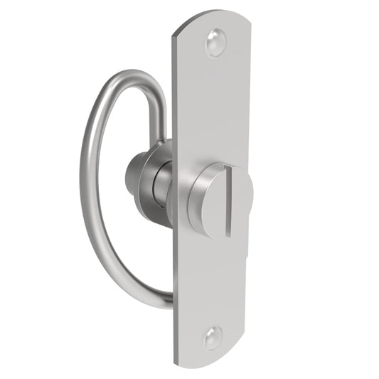 57-10-102-40 | Compression Latch, Self-Adjusting, Stainless Steel, Passivated, Silver