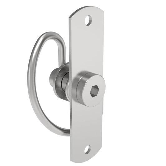 57-10-801-10 | Compression Latch, Self-Adjusting, Steel, Zinc Plated, Bright