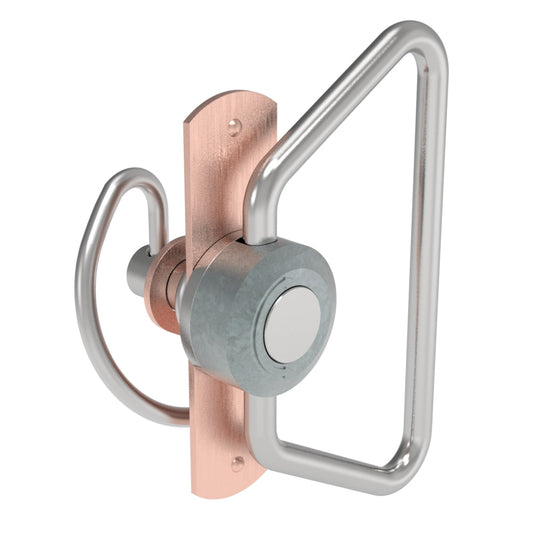 57-40-708-85 | Compression Latch, Self-Adjusting, Steel, Copper Plated, Bright