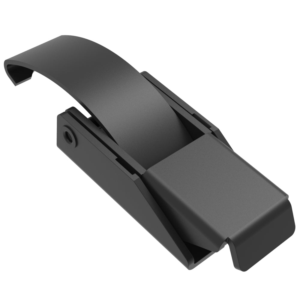 97-50-250-25 | Over-center Draw Latch Medium Size, Tab Down, No Keeper, Steel, Powder Coat