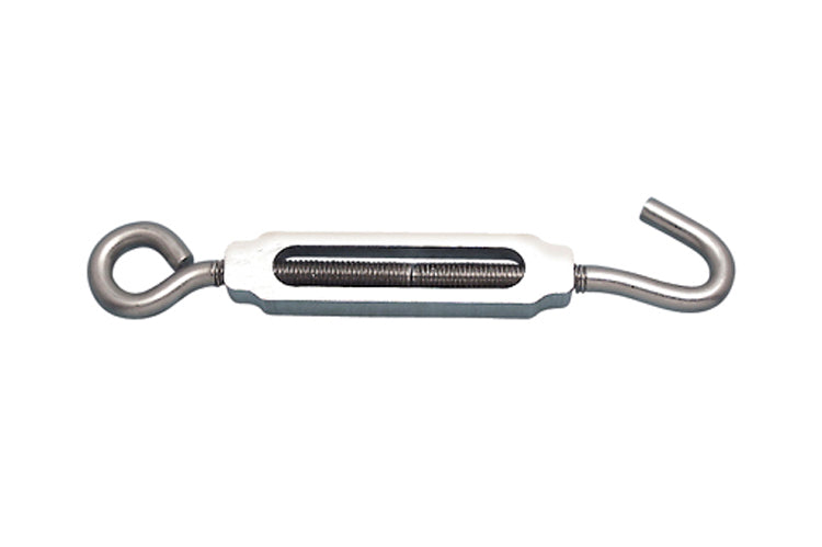 A0154-HE05-A | TURNBUCKLE HOOK & EYE 3/16", ALUMINUM & SS