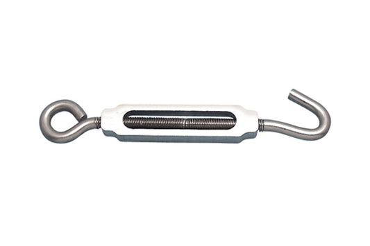 A0154-HE05-A | TURNBUCKLE HOOK & EYE 3/16", ALUMINUM & SS