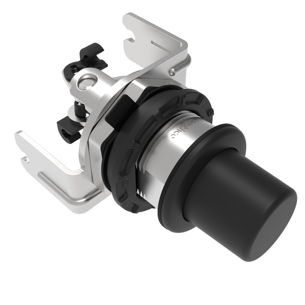 AC-30-101-31 | Actuator, Single or Multi Point, with Cable Bracket, Push Button, Non-Locking, Nylon, Black