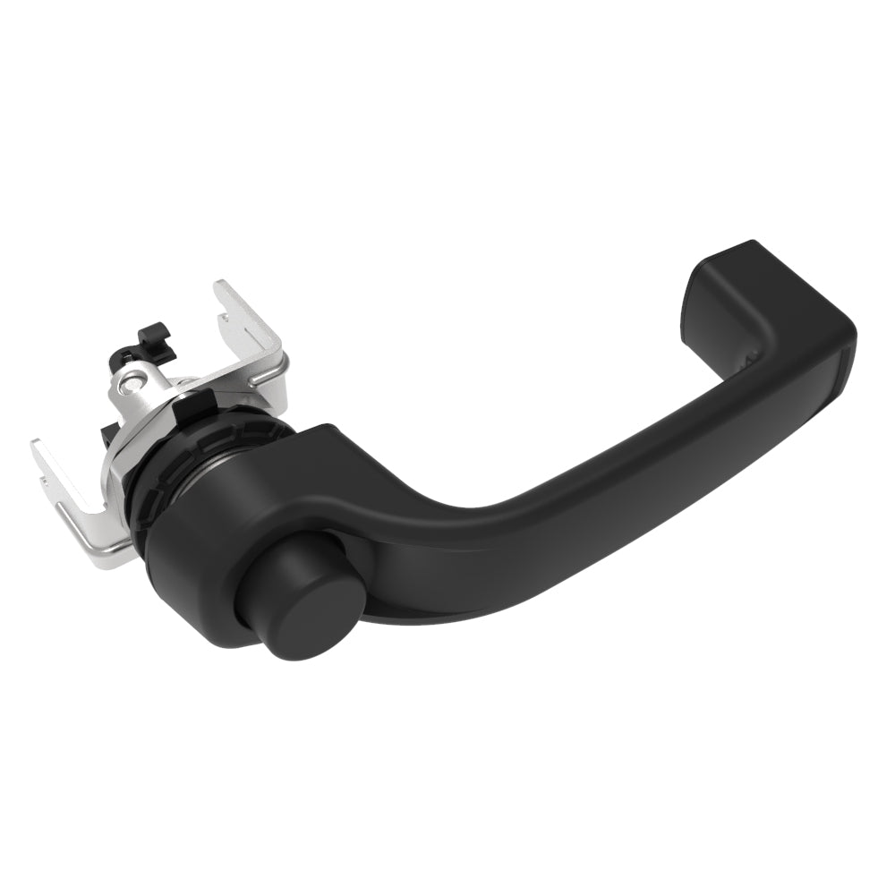 AC-40-103-21 | Actuator, Single or Multi Point, with Cable Bracket, Push Button Handle, Non-Locking, Nylon, Black