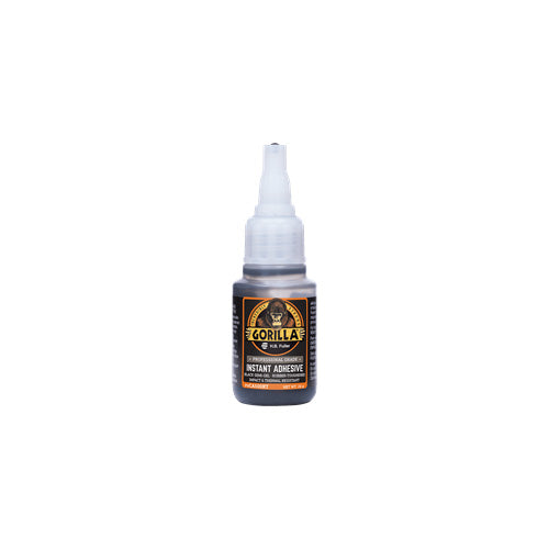 Black Semi-Gel Rubber Toughened Instant Adhesive