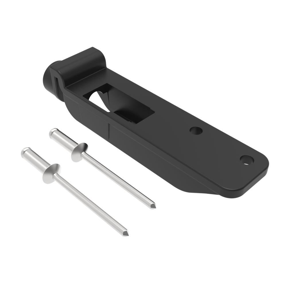 R4-EM-87 | Cable Mounting Kit, Rivets included, Glass-filled Nylon, Black