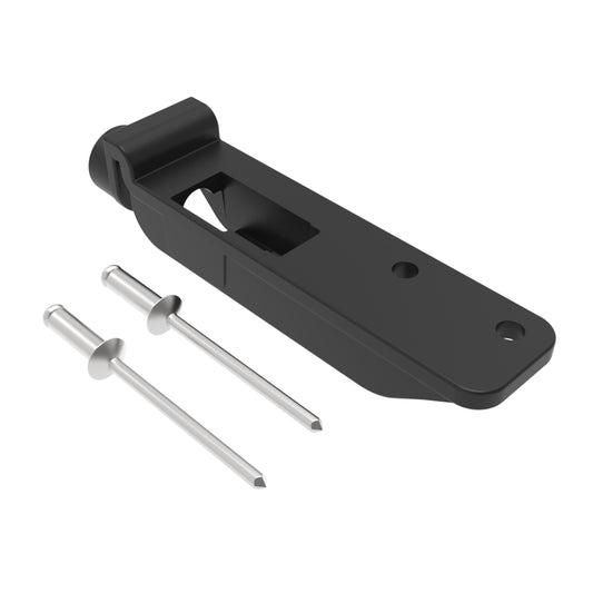 R4-EM-87 | Cable Mounting Kit, Rivets included, Glass-filled Nylon, Black