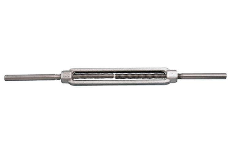 S0112-SS10 | TURNBUCKLE STUB & STUB FS 3/8"X6" 316-NM