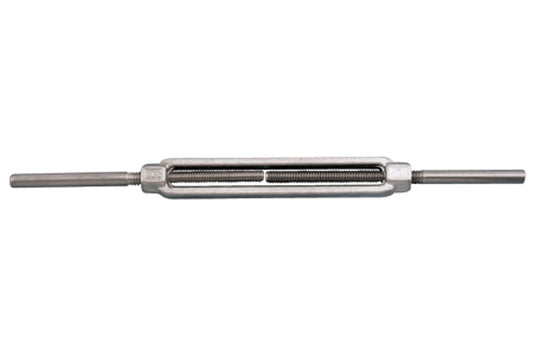 S0112-SS10 | TURNBUCKLE STUB & STUB FS 3/8"X6" 316-NM