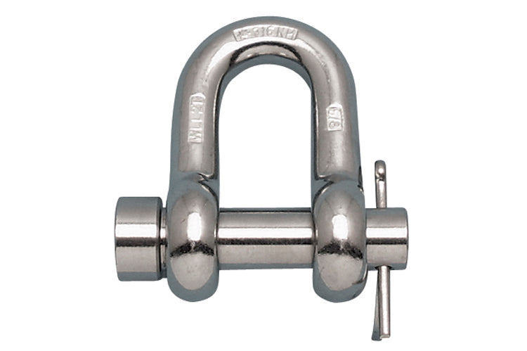 S0115-RP07-US | ROUND PIN SHACKLE FS 1/4", 316-NM MADE IN USA