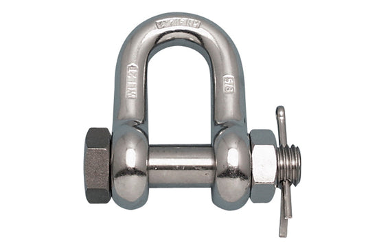 S0115-SA07-US | BOLT CHAIN SHACKLE FS 1/4", 316-NM MADE IN USA