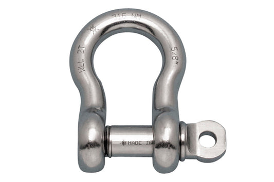S0116-FS16-US | ANCHOR SHACKLE FS W/ SCREW PIN 5/8" 316NM USA