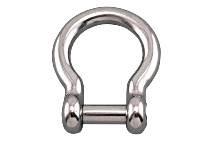 S0116-NS12 | BOW SHACKLE NO SNAG 15/32", 316 SS