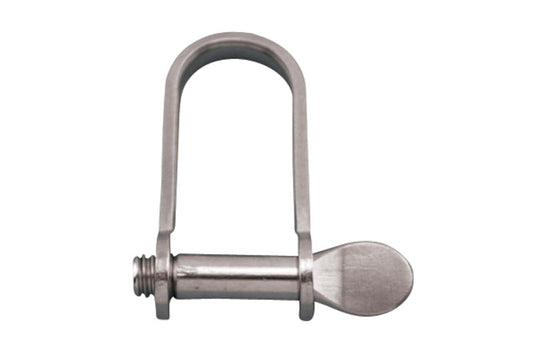 S0118-0006 | STAMPED "D" SHACKLE 1/4", 304 SS