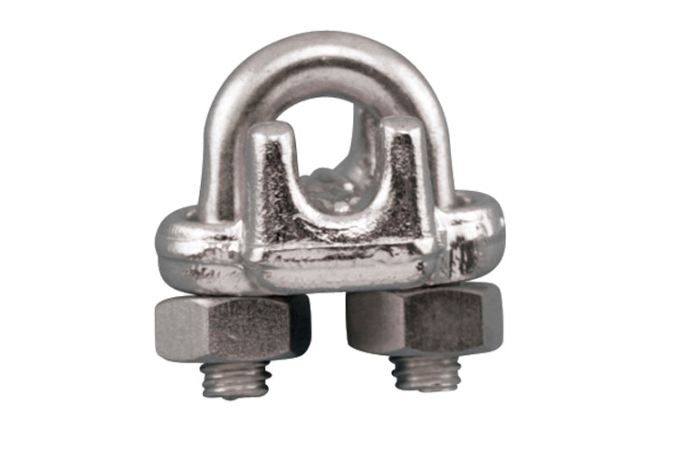 S0122-0003 | HEAVY WIRE ROPE CLIP FED SPEC 1/8", 316-NM