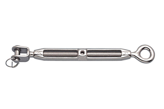 S0154-JE07 | TURNBUCKLE JAW & EYE 1/4", 316 SS