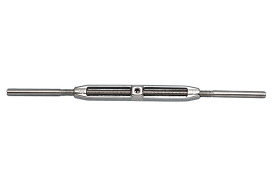 S0154-SS10 | TURNBUCKLE STUB & STUB 3/8", 316 SS