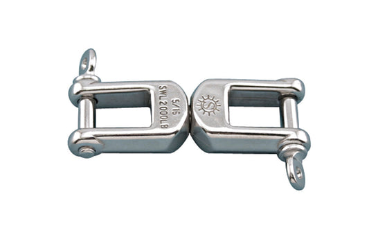 S0156-HD13 | JAW & JAW SWIVEL 1/2", HEAVY DUTY 316 SS