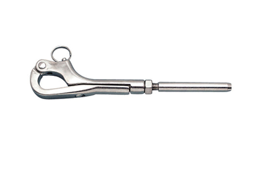 S0162-A008 | PELICAN HOOK W/ STUD 5/16"X3/16" WIRE, 316 SS